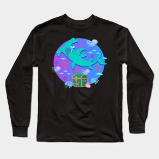 deep under the sea Long Sleeve T-Shirt